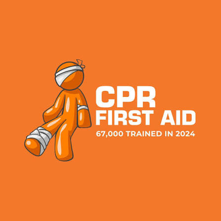CPR First Aid — 67,000 trained in 2024